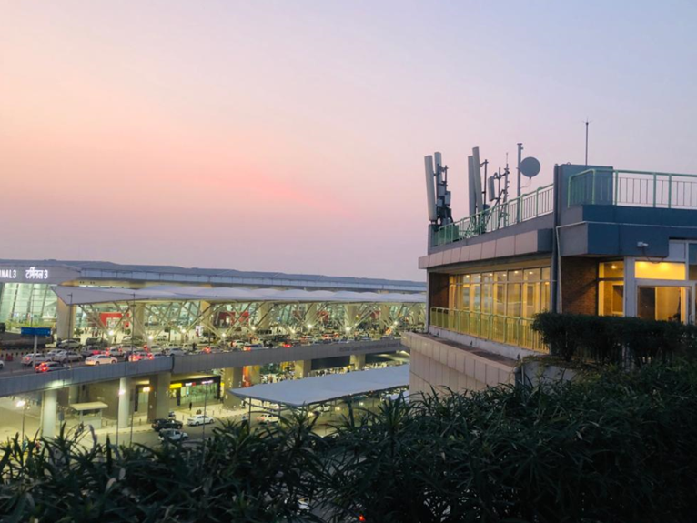 Terminal View Near Delhi airport